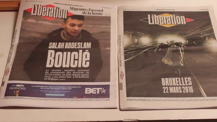 Attentats de Bruxelles : les unes de « Libé » ou l’impuissance de la presse