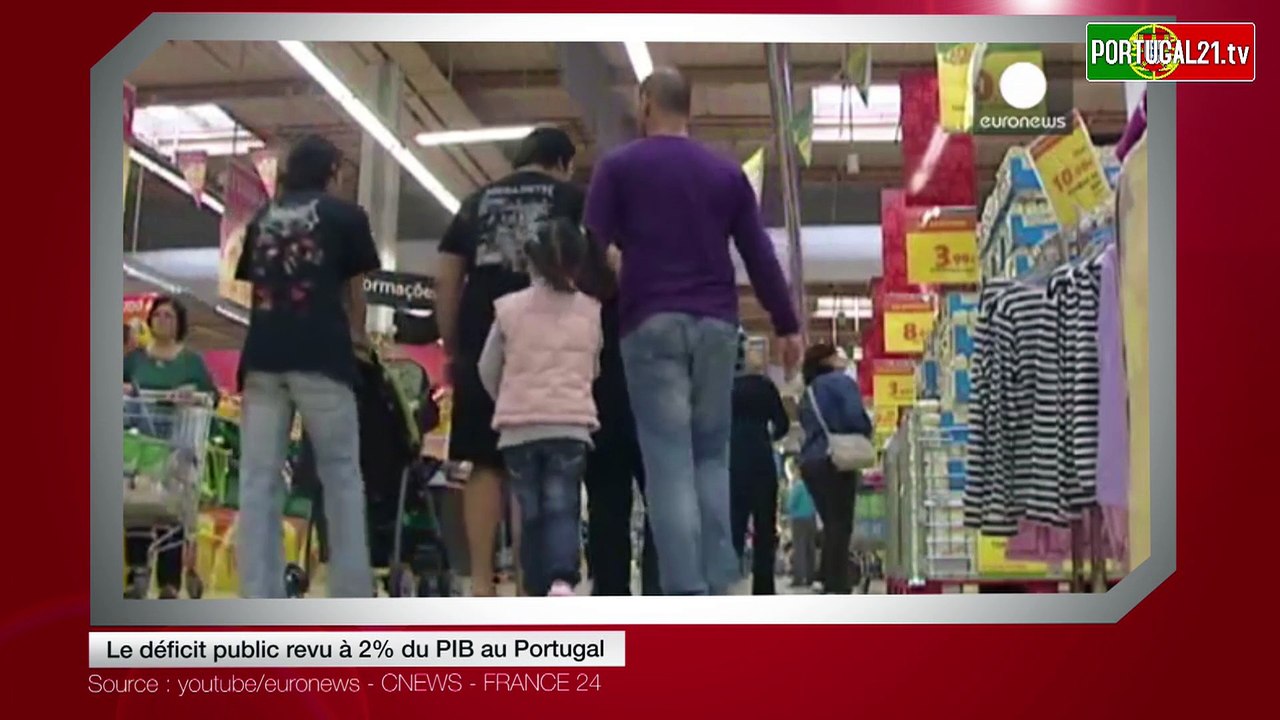 Le déficit public revu à 2% du PIB au Portugal