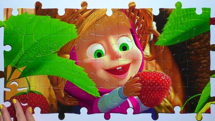 Masha and The Bear Games PuzzleXXV Jigsaw Rompecabezas Play Kids Toys Маша и Медведь-MozgS