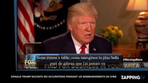 Donald Trump – Frappes en Syrie : son interview hallucinante fait le buzz (vidéo)