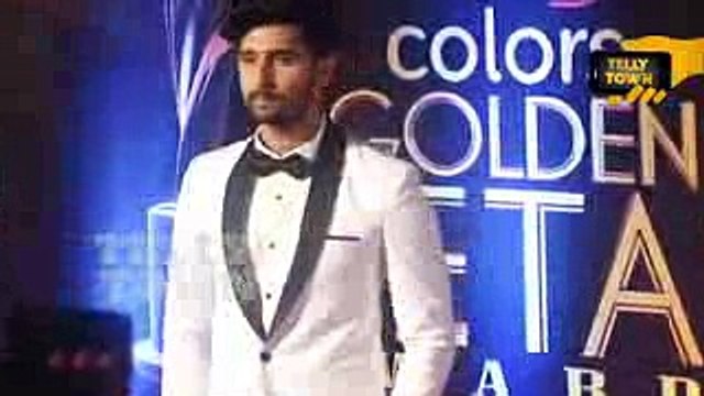 Jamai Raja - Ravi Dubey At Colors Golden Petal Awards 2017