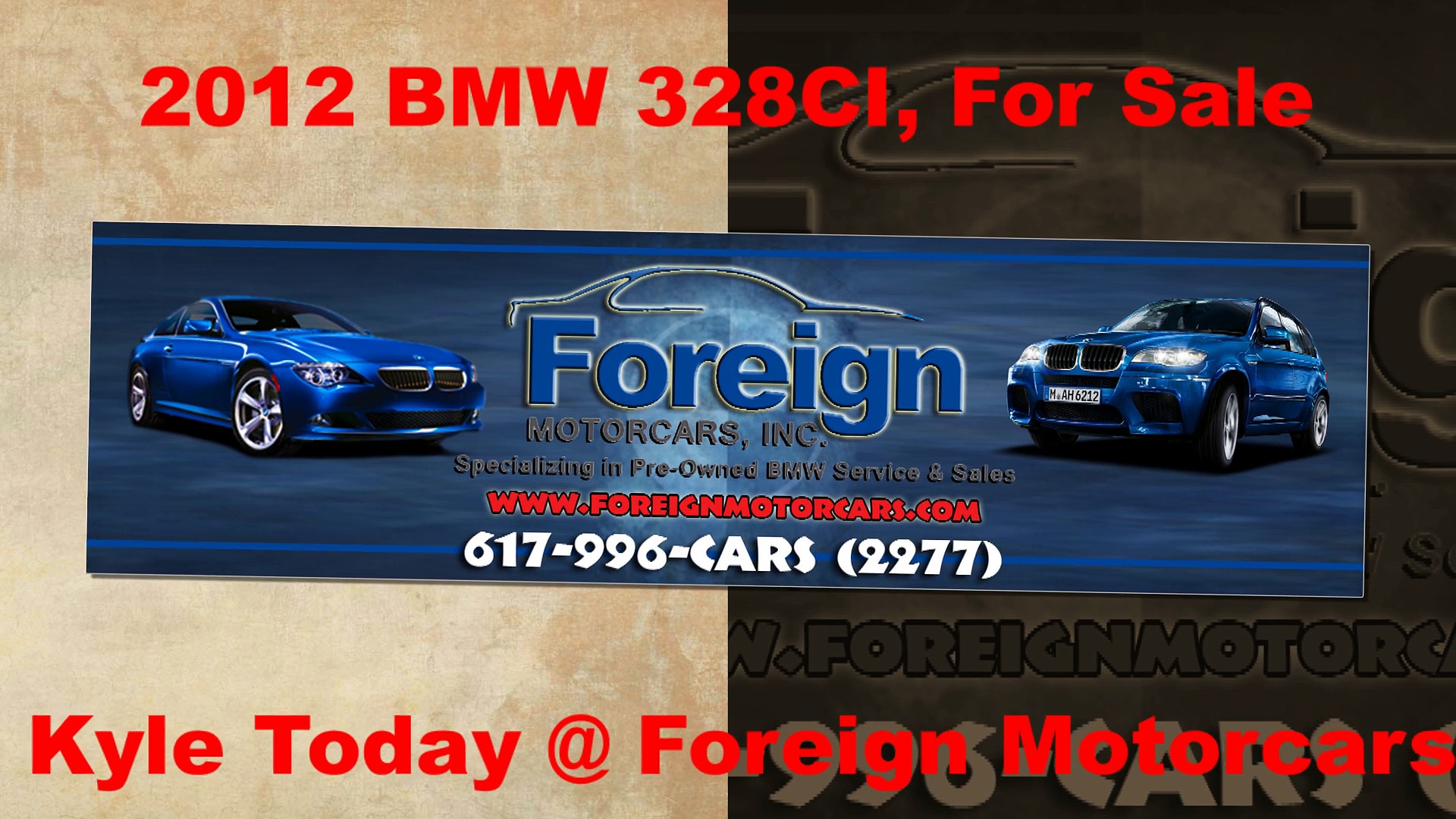 2012 BMW 328CI, For Sale, Foreign Motorcars Inc, Quincy MA, BMW Service, BMW Repair, BMW Sales
