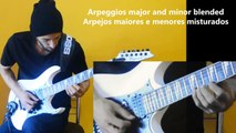 ARPEGGIOS MAJOR & MINOR BLENDED - Daniel Nodari Guitar - ARPELOS MAIORES E MENORES MISTURADOS