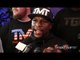 Floyd Mayweather says Pacquiao was all hype, that he beat everyone & he can chose who he wants to