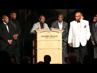 Floyd Mayweather Jr. Nevada Boxing Hall of Fame 2015 Fighter of the year speech- full video