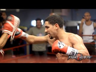 Danny Garcia vs. Paulie Malignaggi full video-Complete Garcia media workout