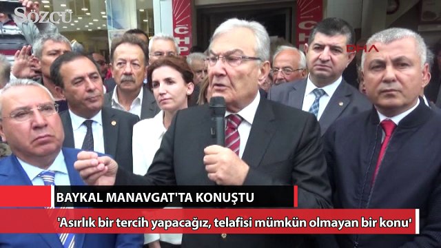 Baykal: Asırlık bir tercih yapacağız