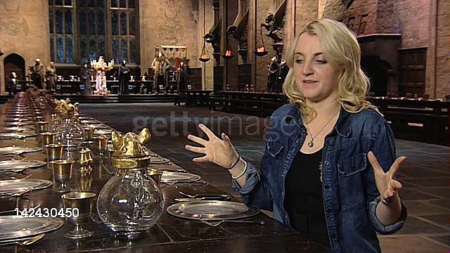 Evanna Lynch at A Tour of the Set of Harry Potter at Leavesden Studios - 30/03/2012