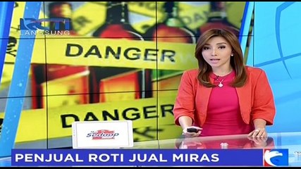 Polisi Sita Ratusan Botol Miras dari Toko Roti di Banjarnegara