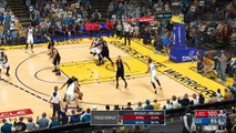 NBA 2K17 Stephen Curry,Kevin Durant & Klay dsaThompson Highlights vs Clip