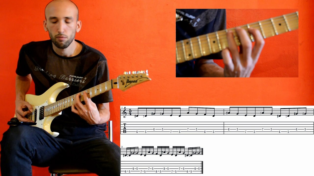 Symmetrical exercises for guitar n.2 - Daniel Nodari / Exercícios simétricos para guitarra n.2