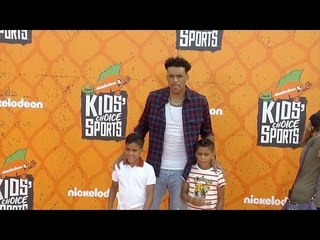 Matt Barnes Kids’ Choice Sports 2016 Orange Carpet
