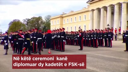 Oficeri i FSK-së, më i miri i huaj në Britani