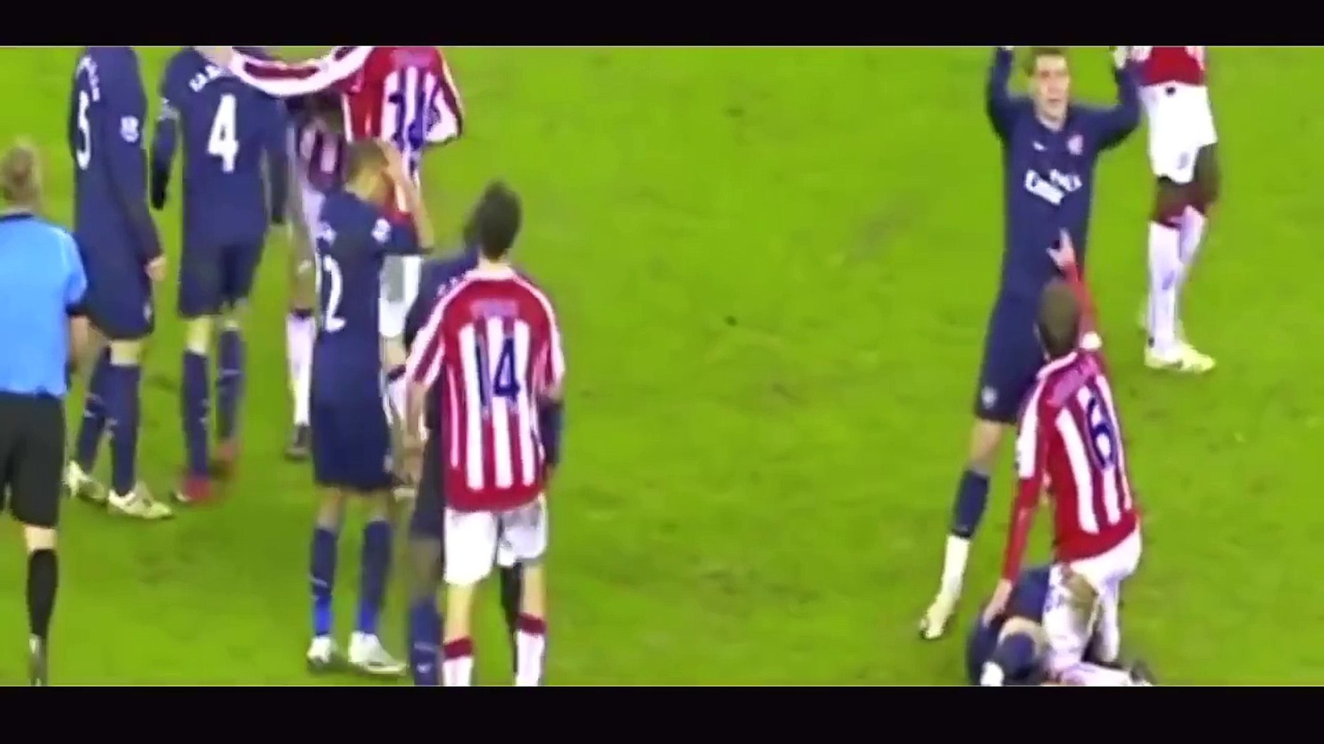 閲覧注意 サッカーえげつない悪質ファールtop10 Video Dailymotion