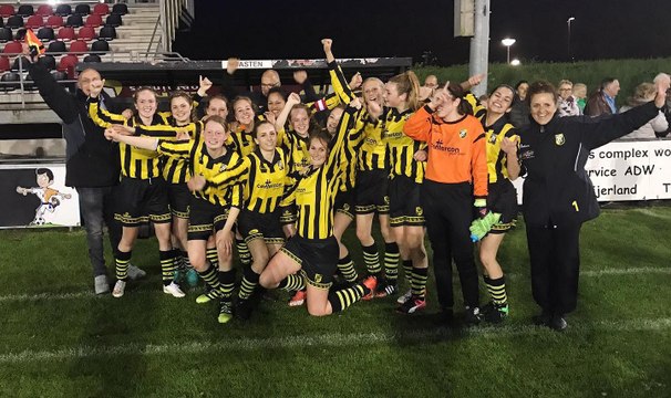 Halve finale KNVB beker - Damesvoetbal vv Hekelingen - vv Haastrecht / Hekelingen 2017