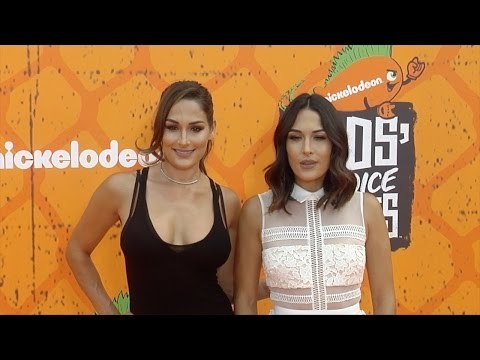 The Bella Twins Kids’ Choice Sports 2016 Orange Carpet
