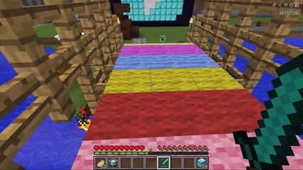 【マインクラフト】ぐち男、ラッキーブロックデビュー！危ないからヤメとき～！！