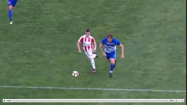 Kanga Penalty Goal - FK Crvena Zvezda Beograd vs Borac Cacak 1-0 13.04.2017 (HD)