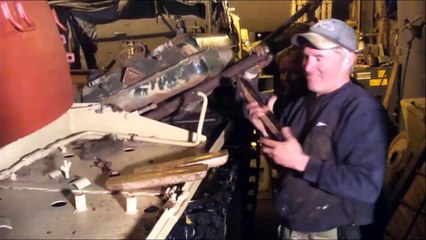 Trouver un lingot d'or dans un char d'assaut américain !