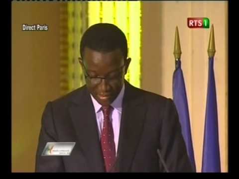 Le ministre Amadou Ba termine sa mission de Paris pour ce discours