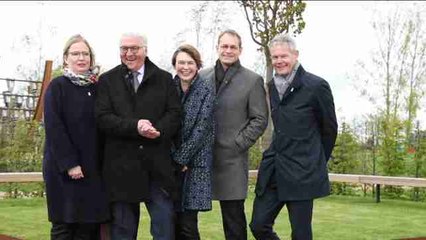 El presidente alemán inaugura la Exhibición Internacional de Paisajismo en Berlín