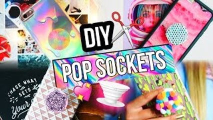 DIY POPSOCKETS FOR YOUR PHONE!