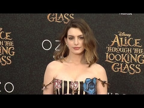 Anne Hathaway Alice Through the Looking Glass Premiere Red Carpet