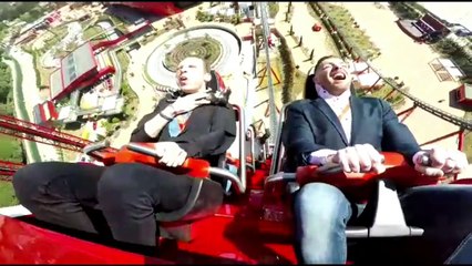 Roller Coaster Üzerindeki Adama Çarpan Kuşun Hazin Sonu