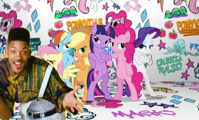 Reaction of will and uncle tio phil  on video of pinkie pie.