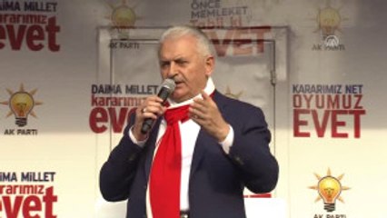 Başbakan Yıldırım: "Bugünün Türkiye'sinde Güven Var, Istikrar Var Terörle Etkin Mücadele Var"