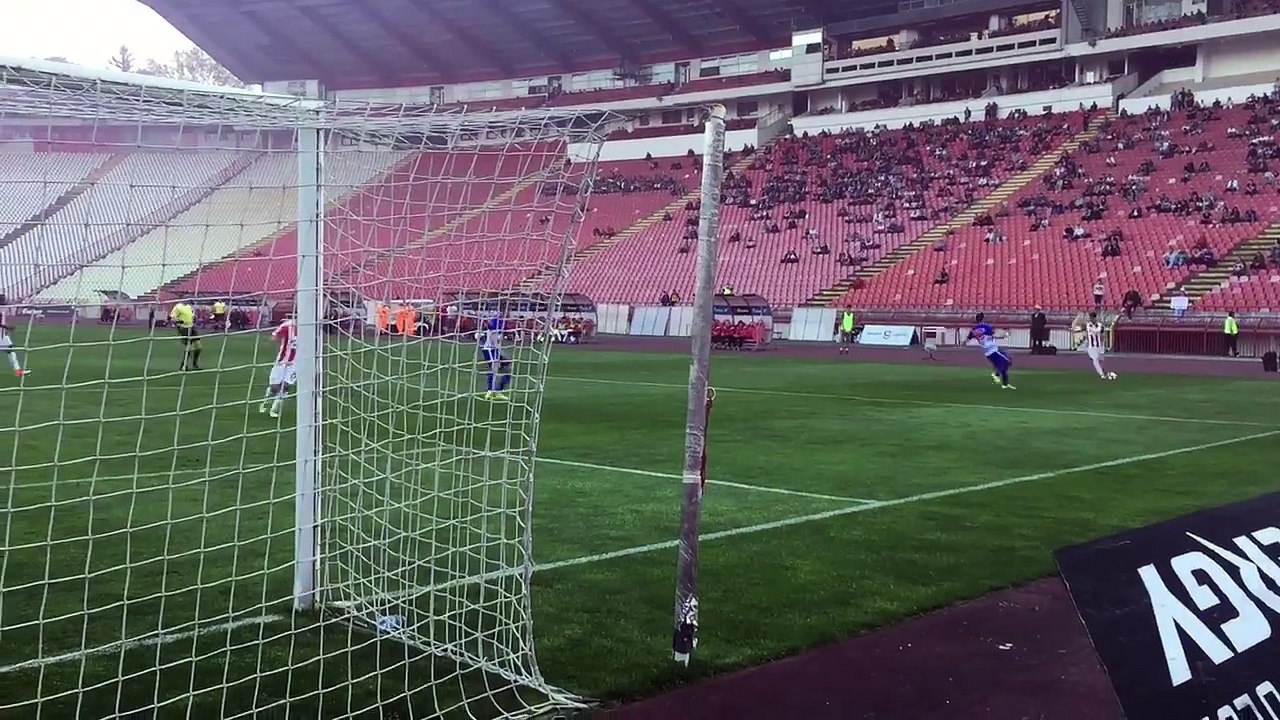 Ponisten gol Zvezde / Crvena zvezda - Borac