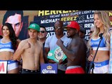 Mauricio Herrera vs. Hank Lundy Full Video- Complete weigh in + Face off- backstage footage