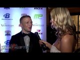 TJ Dillashaw not a fan of Conor Mcgregor's antics. Ready to put Barao behind him