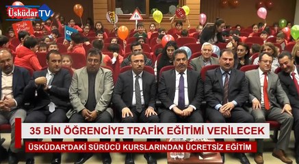 Üsküdar'da 35 bin öğrenciye trafik eğitimi