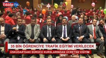 Üsküdar'da 35 bin öğrenciye trafik eğitimi