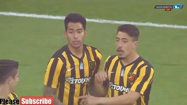Sergio Araujo Goal HD - Olympiakos Piraeus	0-1	AEK Athens FC 13.04.2017