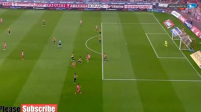 Diogo Figueiras Goal HD - Olympiakos Piraeus	1-1	AEK Athens FC 13.04.2017