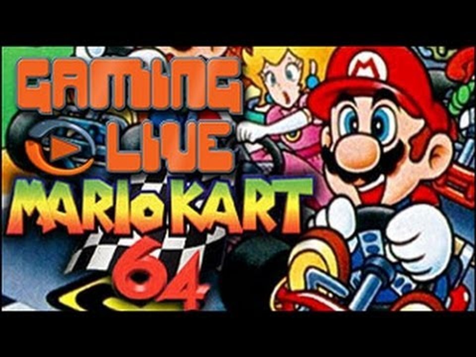 GAMING LIVE OLDIES - Mario Kart 64 - 2/2 : ... mais à quatre, c'est mieux - Jeuxvideo.com