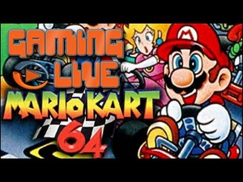 GAMING LIVE OLDIES - Mario Kart 64 - 2/2 : ... mais à quatre, c'est mieux - Jeuxvideo.com