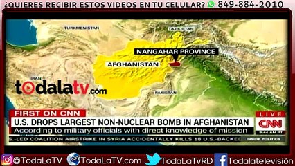 Estados Unidos lanza "la madre de las bombas" en Afganistán-CNN-Video