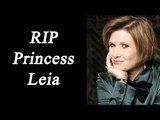Carrie Fisher passes away, Hollywood mourns her loss | Oneindia News