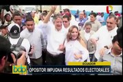 Ecuador: opositor impugna resultados electorales