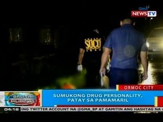 BP: Sumukong drug personality, patay sa pamamaril