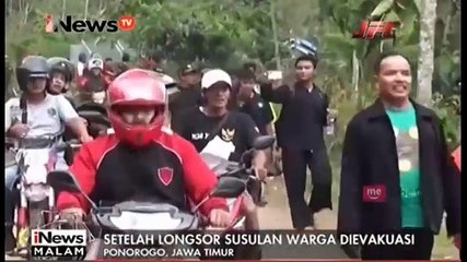 2 Rumah dan Sejumlah Kendaraan Tertimbun Longsor Susulan di Ponorogo