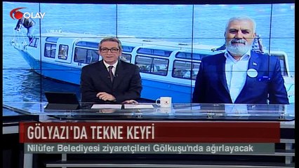 Gölyazı'da tekne keyfi (Haber 13 04 2017)