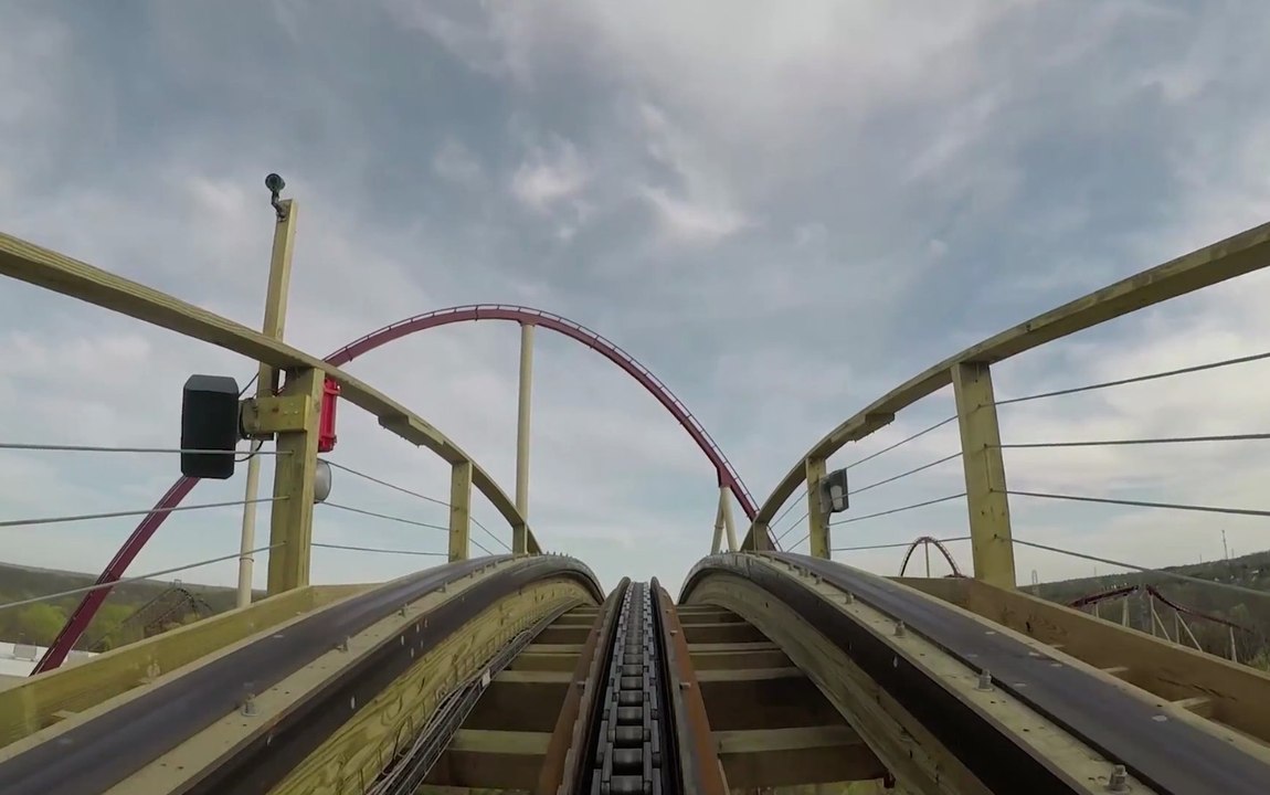 Vidéo onride pour pour Mystic Timbers à Kings Island