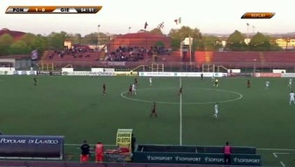 Ricardo Calcagni GOAL - Pontedera	1-0	Giana Erminio 13.04.2017