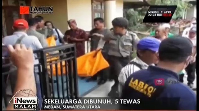 Pembunuhan Satu Keluarga Gegerkan Warga Medan