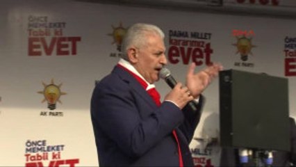 Bilecik Başbakan Binali Yıldırım Bilecik Mitinginde Konuştu