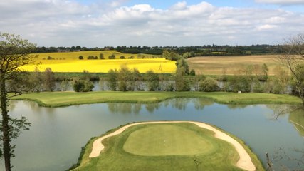 Le trou numéro 12, l'atout du golf de Sablé-Solesmes